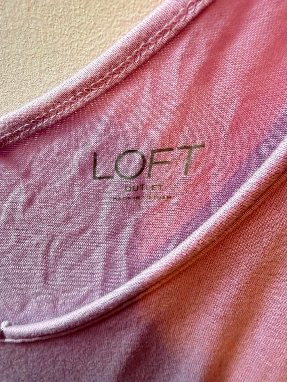 LOFT Outlet Women's Sleeveless Pink Top Size Large - Picture 3 of 6